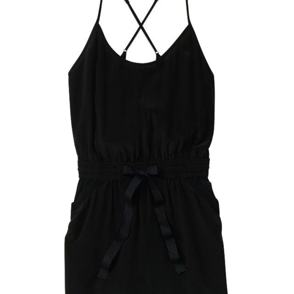 Aritzia Wilfred Peri Jumpsuit In Black Gem